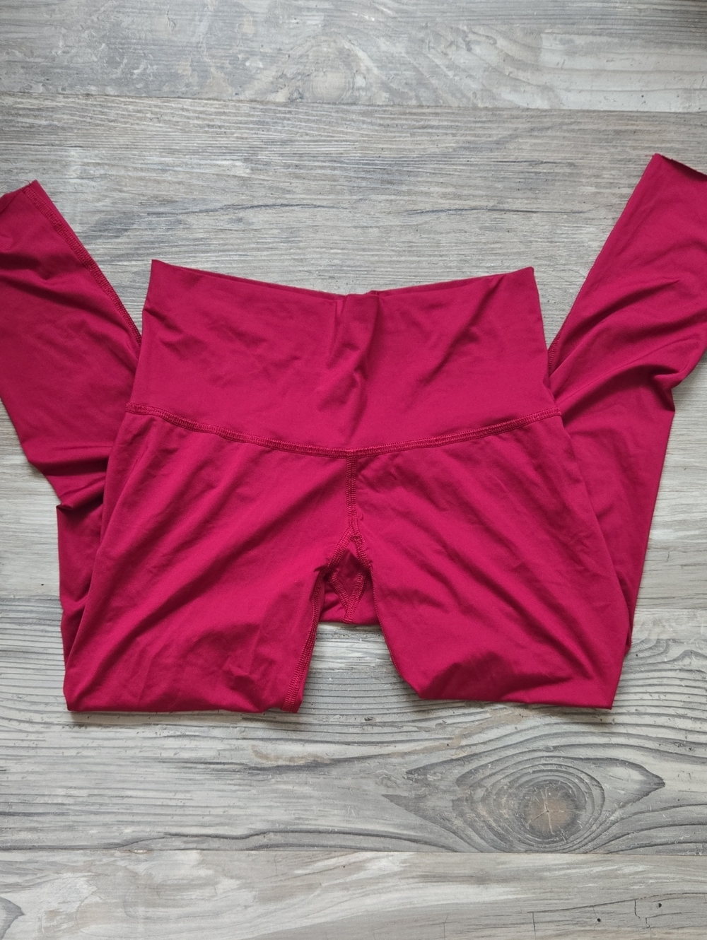 Magenta High-Waist Leggings